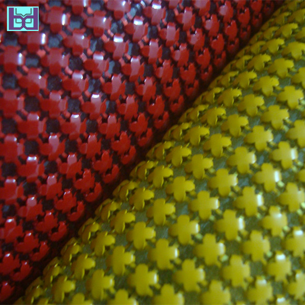 4mm梅花片大红#黄