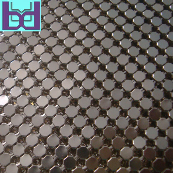 4mm氧化系列浅金色 平面铝网片