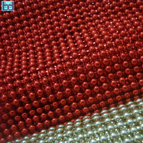 4mm珠氧化大红#金4