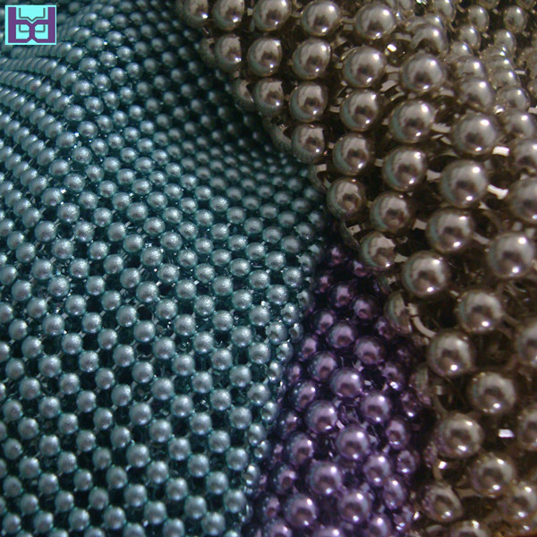 3#4mm铝珠网砂兰#氧化紫#夏红7