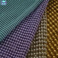 3#4#6#8mm铝珠网砂兰#氧化紫#氧化金#砂金