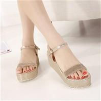 3mm钻网鞋面辅料金色4