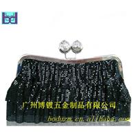 3mm平架口晚宴包黑色3