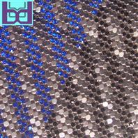 斜3排钻网银底+宝蓝#黑钻