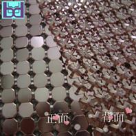 8mm氧化系列粉色 平面铝网片