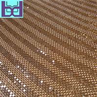 3mm金底平面铝网片批发 铝网片氧化/喷漆/磨砂